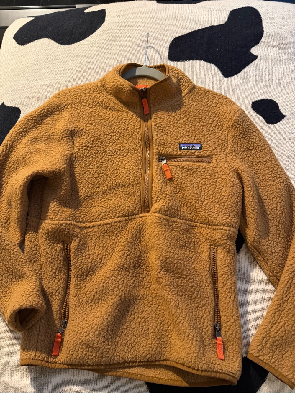 Patagonia Golden Brown Retro Pile Fleece Pullover